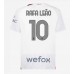 AC Milan Rafael Leao #10 Bortedrakt 2023-24 Korte ermer